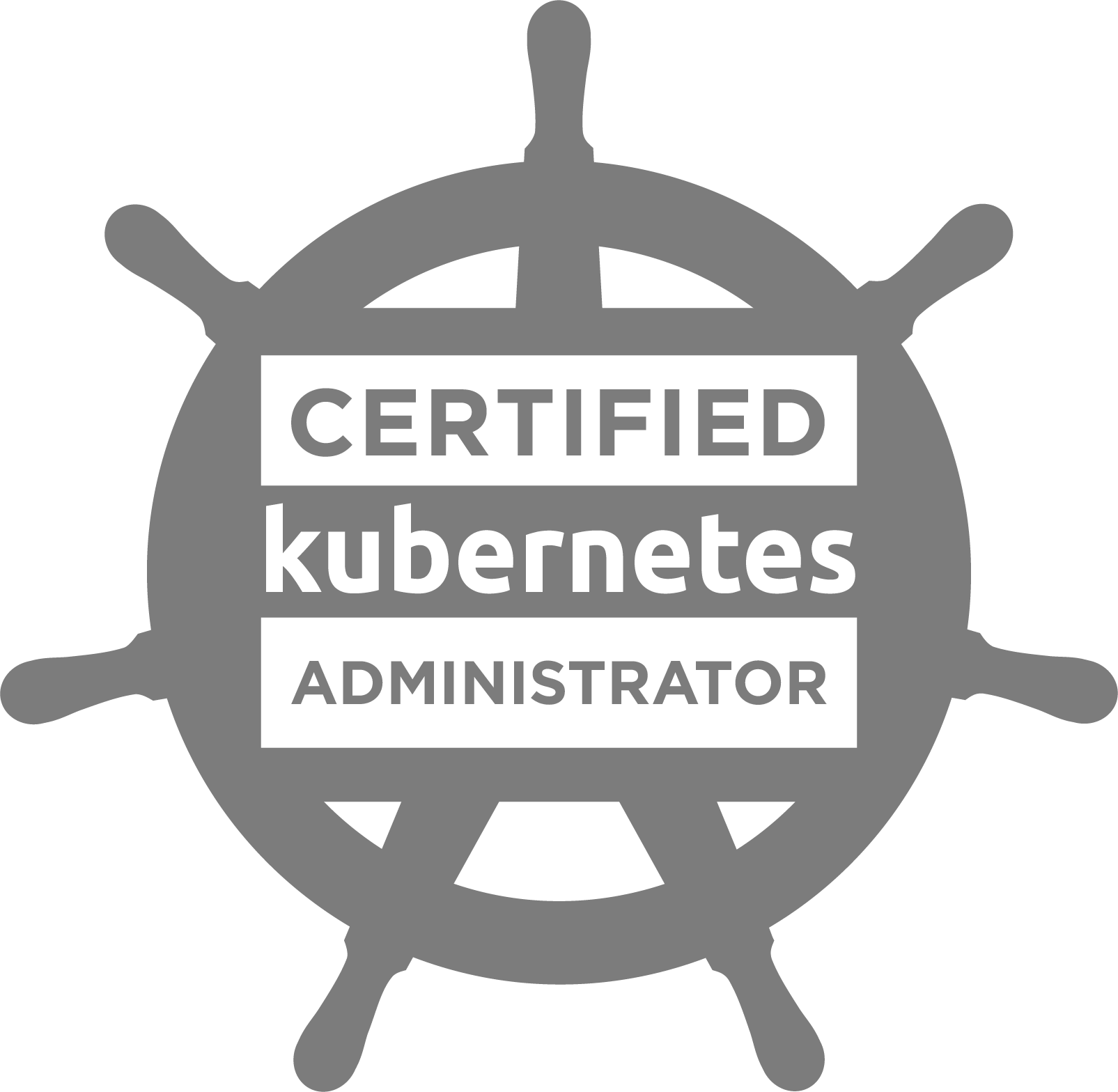 Logo de certification de Kubernetes Administrator